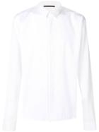 Haider Ackermann Long-sleeve Fitted Shirt - White