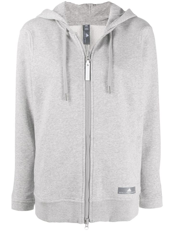 Adidas By Stella Mcmartney Ess Zipped Hoodie - Grey