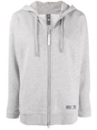 Adidas By Stella Mcmartney Ess Zipped Hoodie - Grey