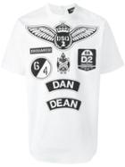 Dsquared2 Logo Patch Print T-shirt