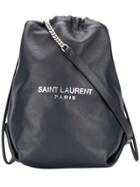 Saint Laurent Ysl Bag Pochon - Blue