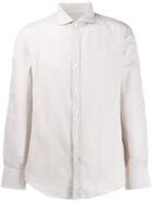Brunello Cucinelli Plain Button Shirt - Neutrals