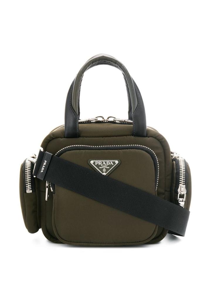 Prada Box Tote Handbag - Green