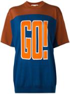 Stella Mccartney Go! Knitted Top - Blue