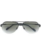 Tom Ford Eyewear Gradient Aviators - Black