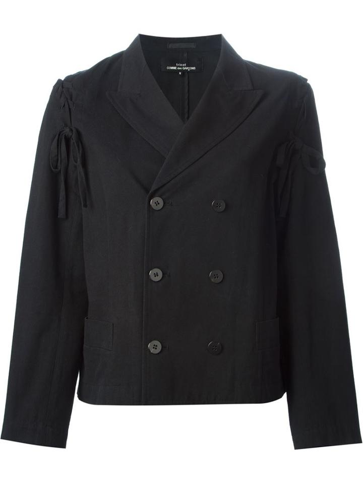 Comme Des Garcons Vintage Lace Detail Blazer