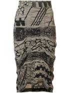 Zero + Maria Cornejo 'gemma Blanket' Skirt