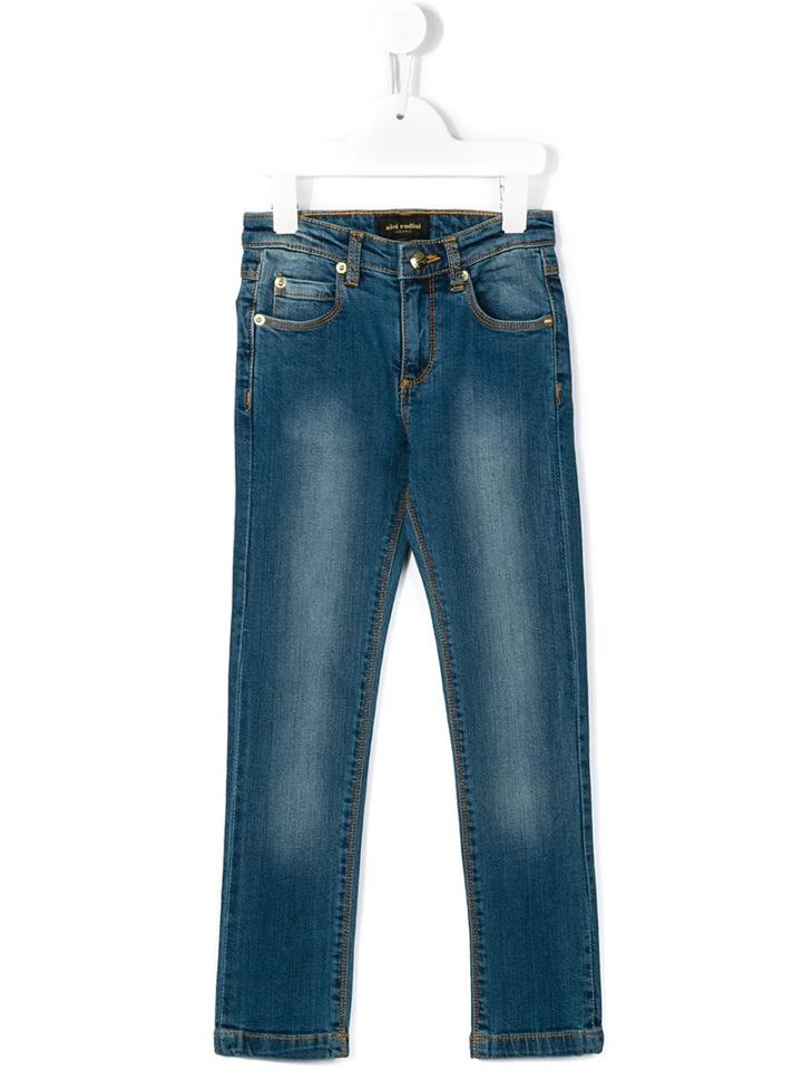 Mini Rodini 'panther Fit' Jeans, Girl's, Size: 7 Yrs, Blue