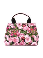 Dolce & Gabbana Kids Floral Print Bag, Girl's, Pink/purple