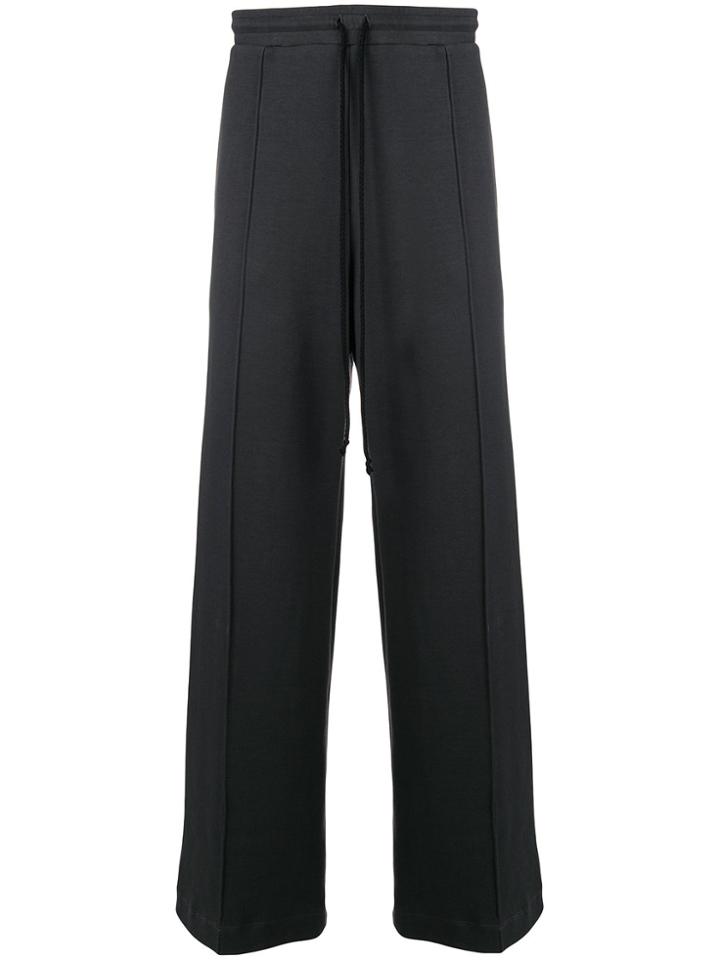 Lost & Found Rooms Wide Leg Side Stripe Joggers - Grey