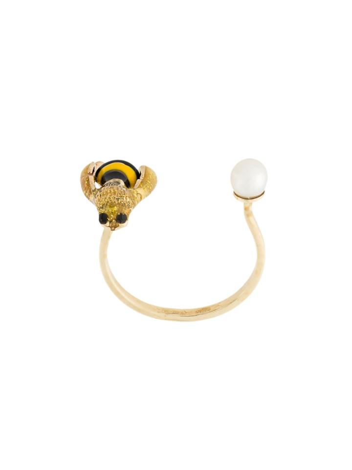 Delfina Delettrez 'to Be Or Not To Be' Ring - Metallic
