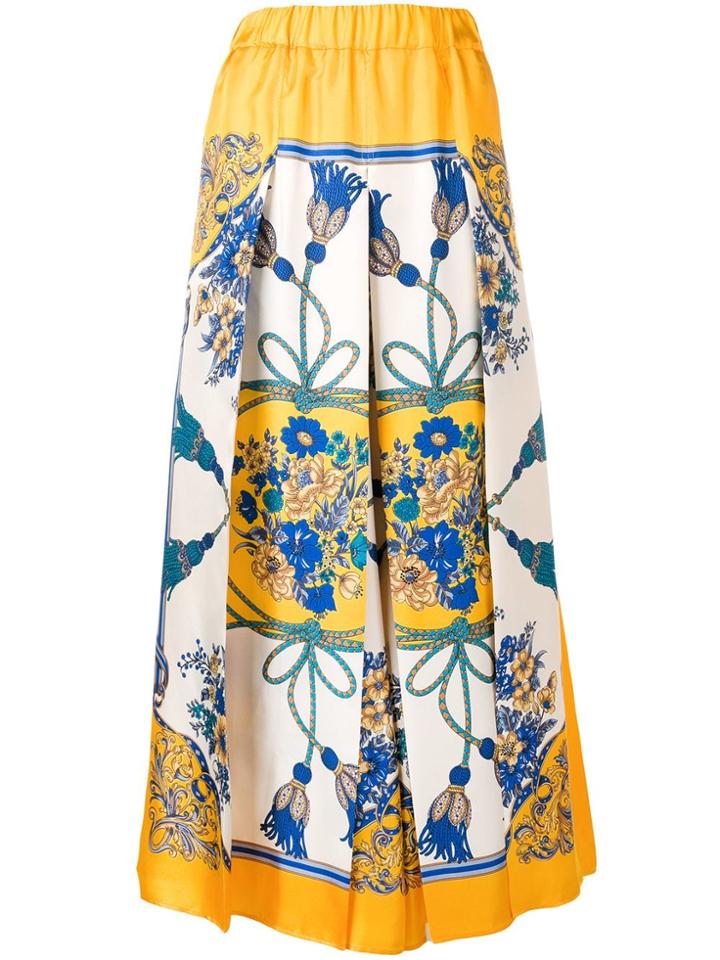 Gucci Extreme Wide-leg Trousers - Yellow