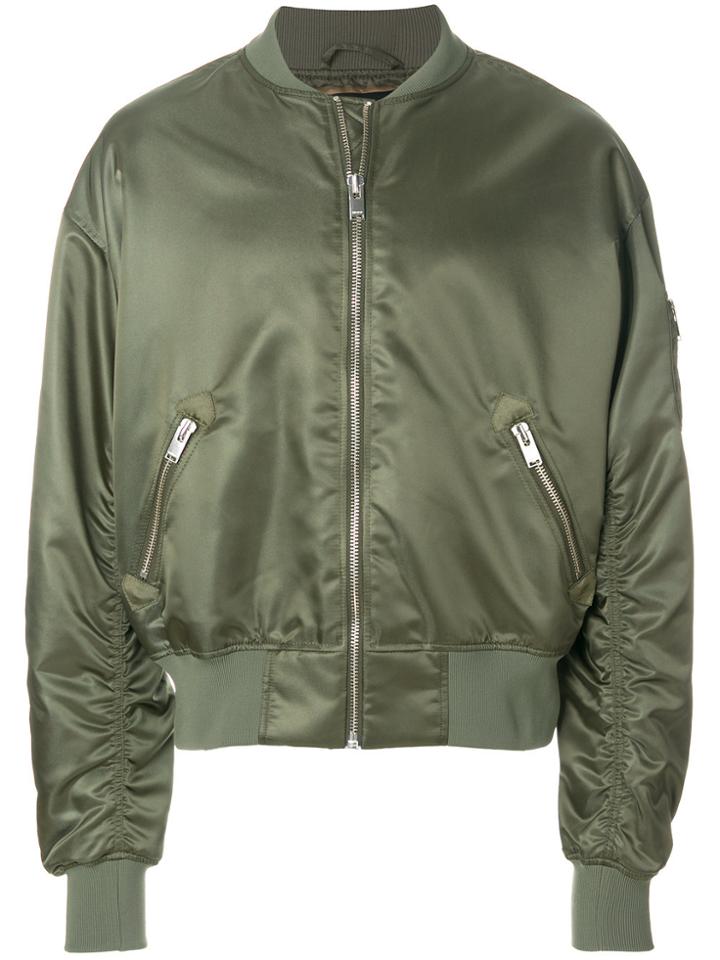 Misbhv Tribal Print Bomber Jacket - Green