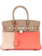 Hermès Vintage Birkin Casaque 30 Hand Bag - Red
