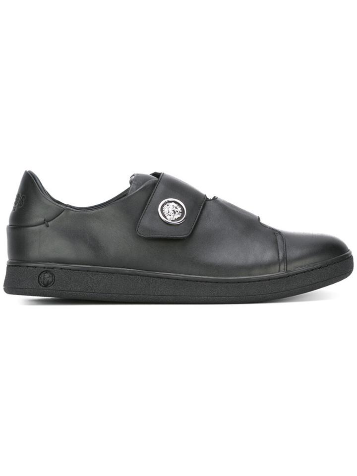 Versus Lion Buckle Trainers - Black