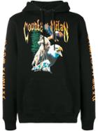 Marcelo Burlon County Of Milan Wolf Eagle Hoodie - Black