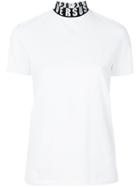 Versus Branded Neck T-shirt - White