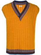 Coohem Knitted Vest - Yellow