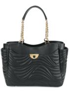 Salvatore Ferragamo Lexi Tote Bag - Black