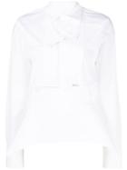 Dsquared2 Structured Long-sleeved Shirt - White