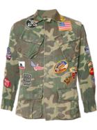 Htc Hollywood Trading Company Camouflage Print Shirt, Men's, Size: Large, Green, Cotton