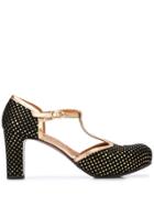 Chie Mihara Chie Mihara Ibis Nero/gold Furs & Skins->leather - Black