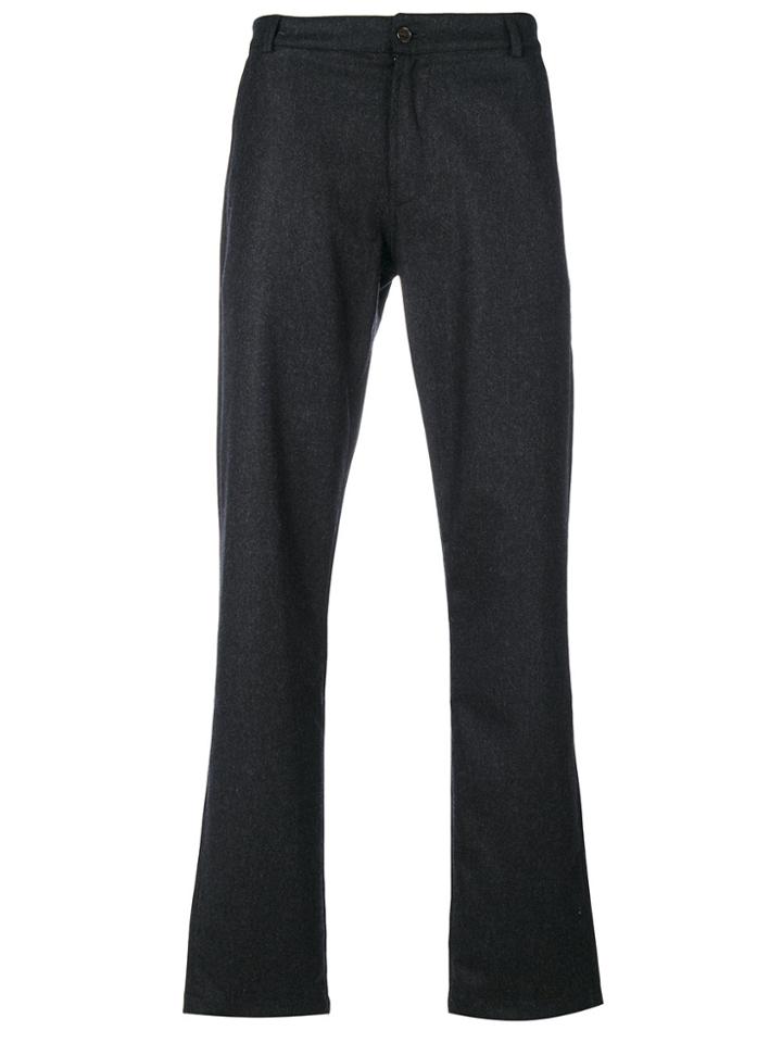 Universal Works Aston Flannel Trousers - Grey