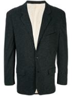 Comme Des Garçons Pre-owned Bias Cut Blazer - Grey