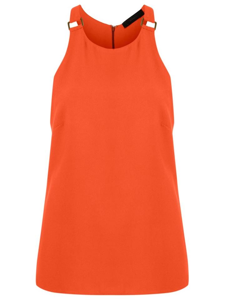 Talie Nk Buckle Details Top, Women's, Size: 36, Acetate/viscose