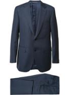 Canali Formal Suit, Men's, Size: 56, Blue, Wool