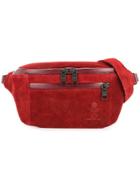 As2ov Zipped Belt Bag - Red