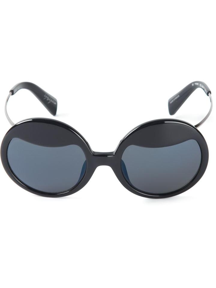 Yohji Yamamoto Round Frames Sunglasses