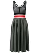 Tomas Maier - Waistband Dress - Women - Silk/polyester/viscose - 6, Green, Silk/polyester/viscose