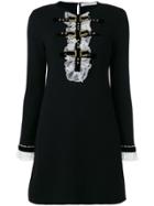 Philosophy Di Lorenzo Serafini Lace Diamante Detail Dress - Black