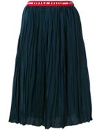 Miu Miu Pleated Skirt - Blue
