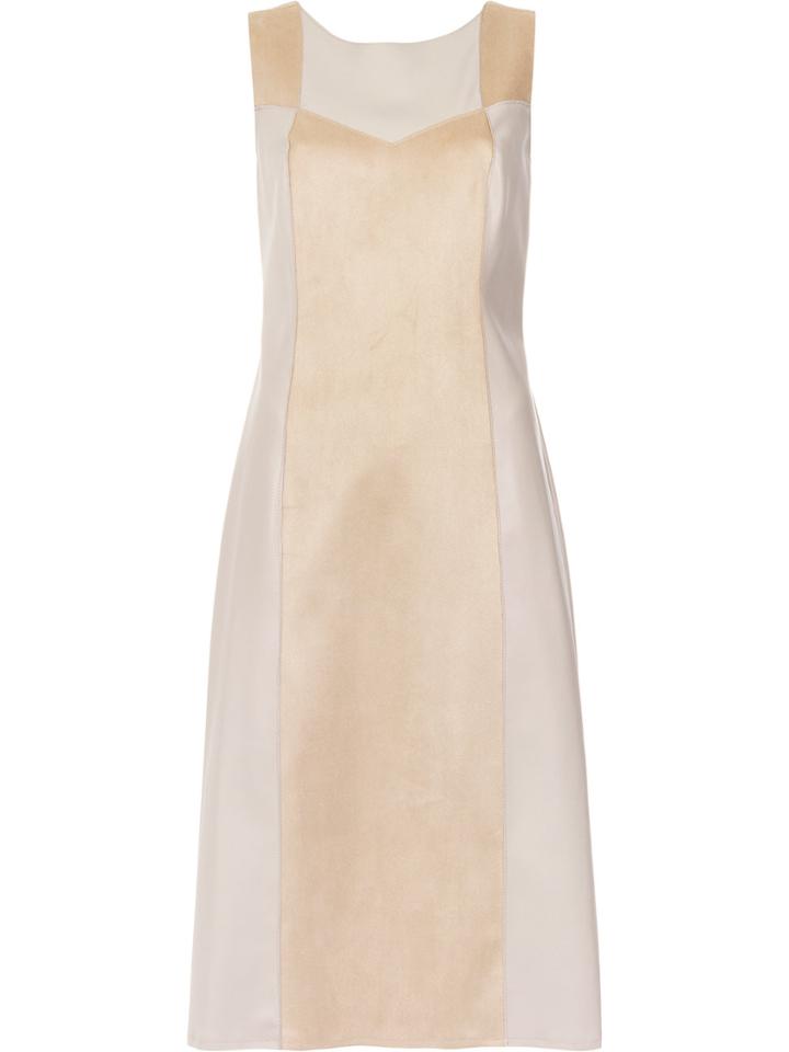 Alcaçuz Cubano Midi Dress - Nude & Neutrals