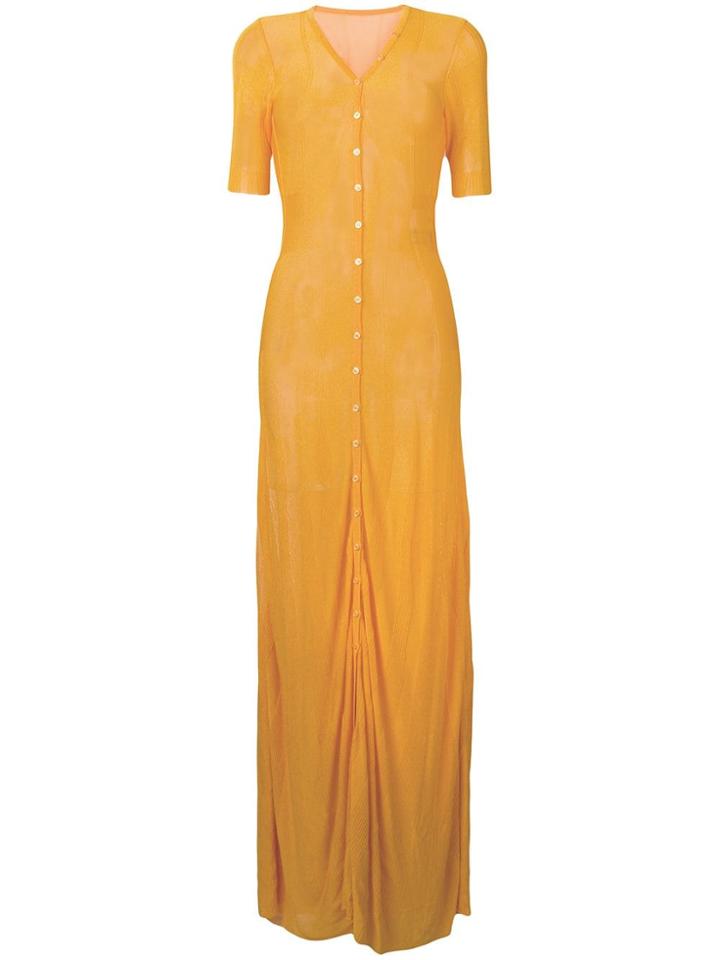 Jacquemus La Robe Dolcedo Dress - Orange