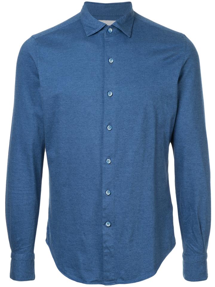 Estnation Classic Fitted Shirt - Blue