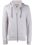 Eleventy Hooded Sports Jacket - Grey