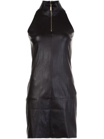 Jitrois Zipped Neck Dress - Black