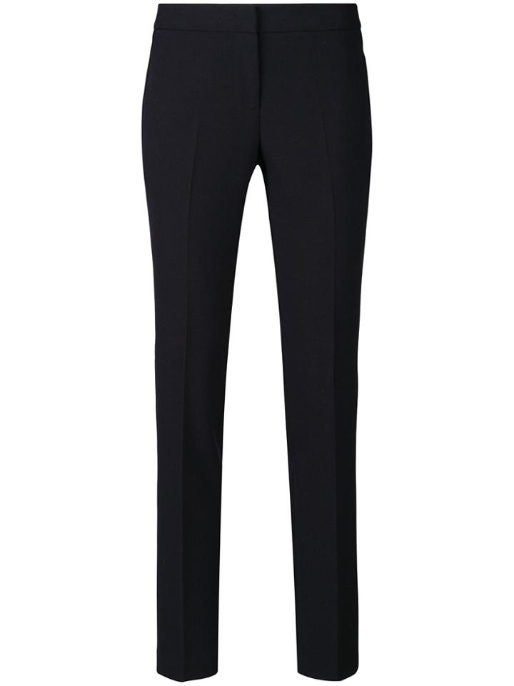 Alberto Biani Cropped Slim-fit Trousers - Blue