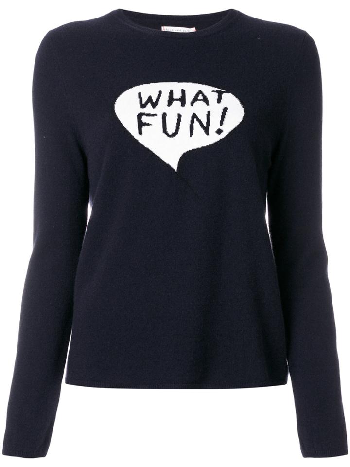 Chinti & Parker What Fun Jumper - Blue