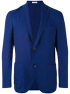 Boglioli - Casual Blzer - Men - Silk/linen/flax/cupro/wool - 46, Blue, Silk/linen/flax/cupro/wool