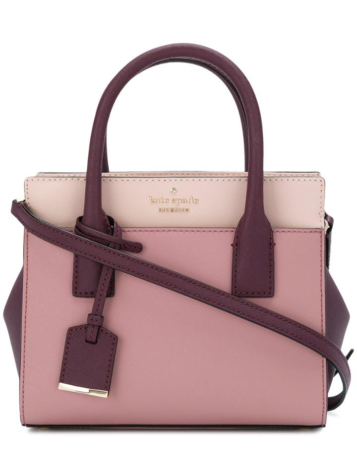 Kate Spade Colour Block Crossbody Bag - Pink & Purple