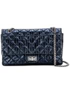 Chanel Vintage Quilted Shoulder Bag, Blue