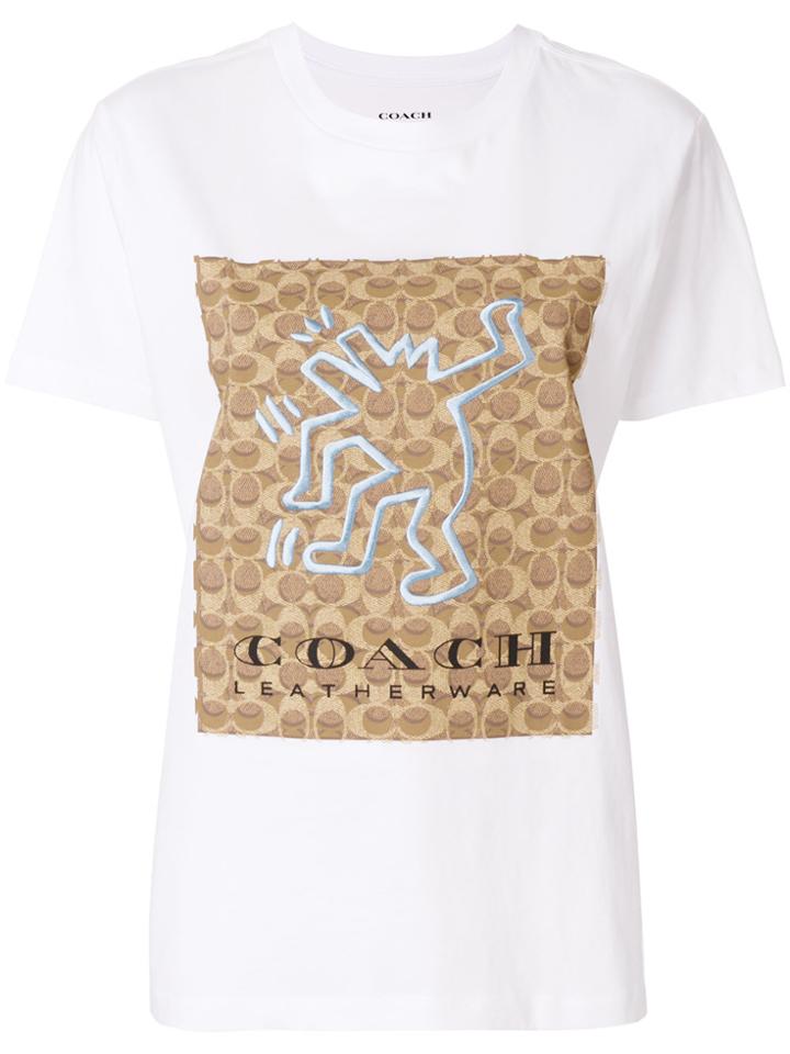 Coach Printed Logo T-shirt - White