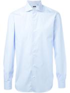 Barba Classic Shirt, Men's, Size: 39, Blue, Cotton