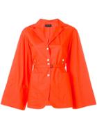 Eudon Choi Flared Blazer - Orange