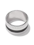 Boucheron Large 18kt White Gold Quatre Black Edition Ring - Wg