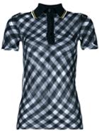 Stella Mccartney Striped Polo Shirt, Women's, Size: 44, Blue, Cotton/polyamide